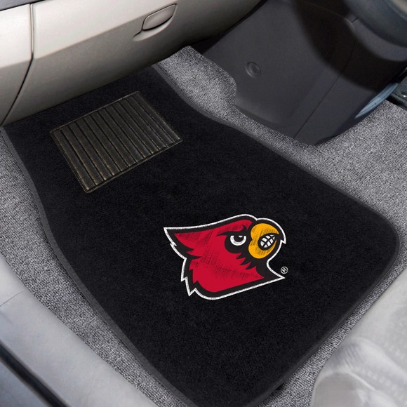 Picture of Louisville Cardinals 2-pc Embroidered Car Mat Set