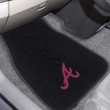Picture of Atlanta Braves Embroidered Car Mat Set