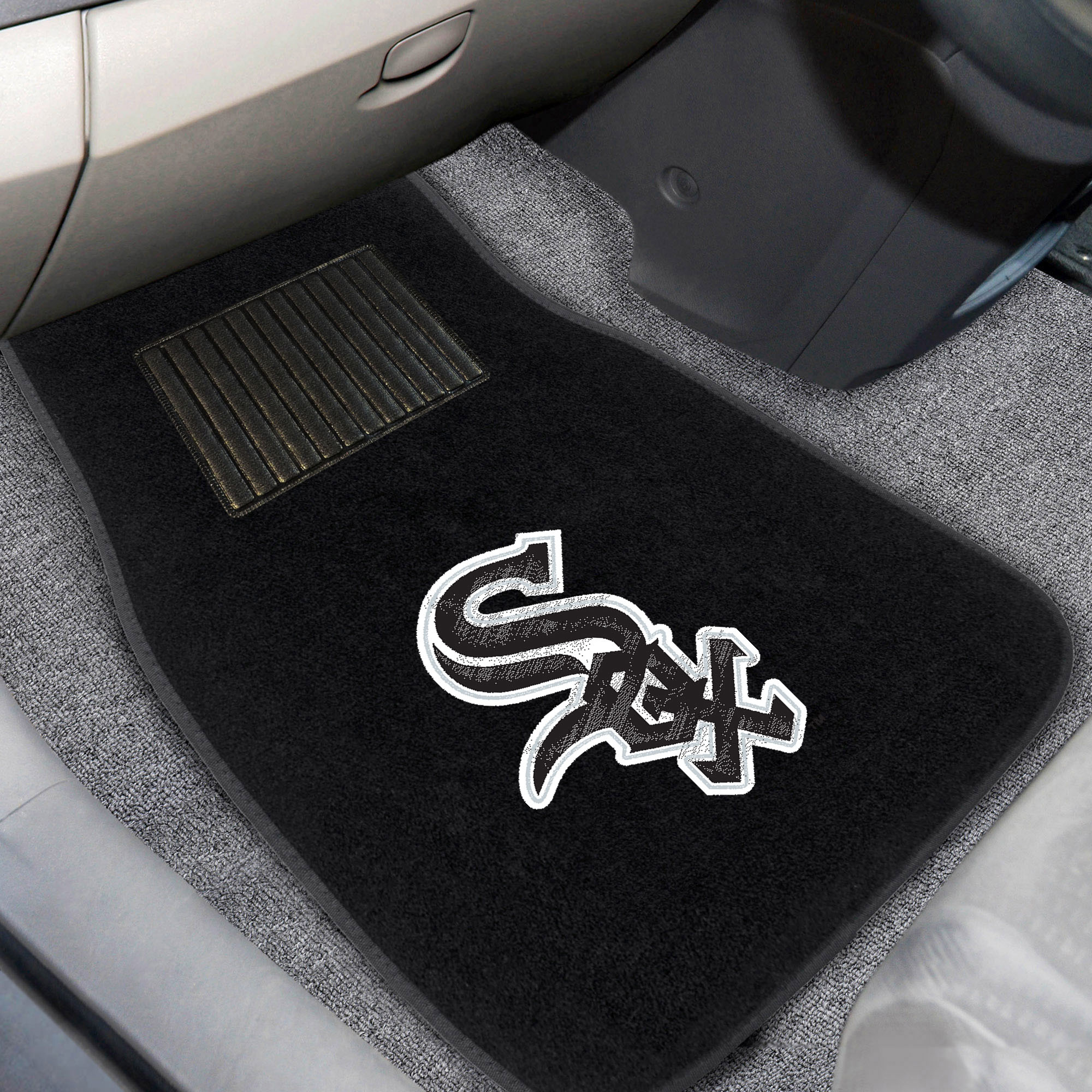 Chicago White Sox Embroidered Car Mat Set