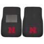 Picture of Nebraska Cornhuskers 2-pc Embroidered Car Mat Set