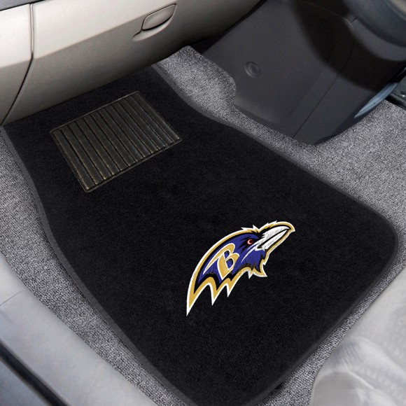 Picture of Baltimore Ravens Embroidered Car Mat Set