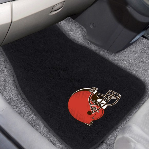 Picture of Cleveland Browns Embroidered Car Mat Set