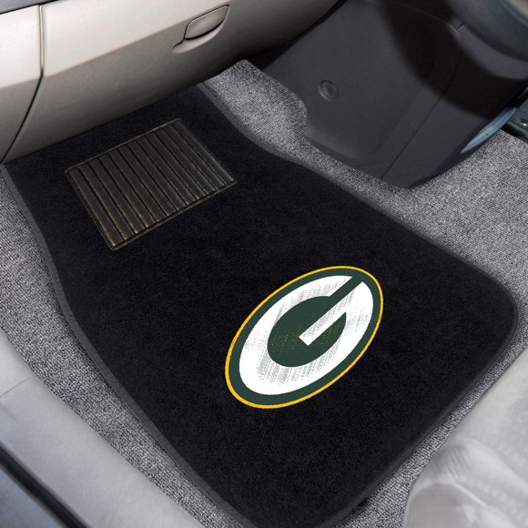 Picture of Green Bay Packers Embroidered Car Mat Set