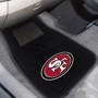 Picture of San Francisco 49ers Embroidered Car Mat Set