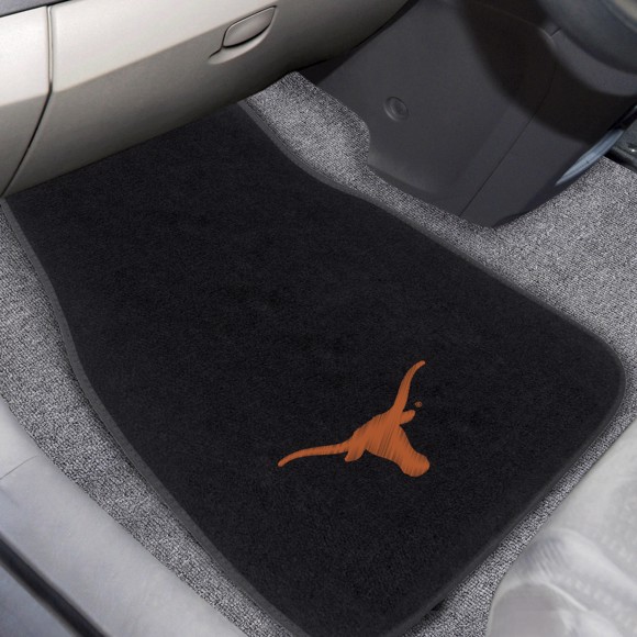 Picture of Texas Longhorns 2-pc Embroidered Car Mat Set