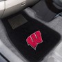 Picture of Wisconsin Badgers 2-pc Embroidered Car Mat Set