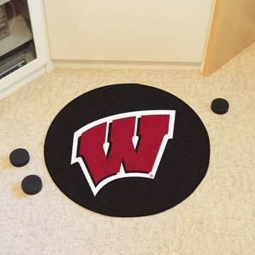 Picture of Wisconsin Badgers Puck Mat