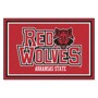 Picture of Arkansas State 5'x8' Plush Rug