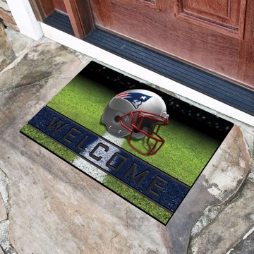 Picture of New England Patriots Crumb Rubber Door Mat