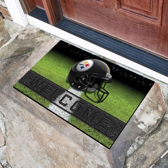 Picture of Pittsburgh Steelers Crumb Rubber Door Mat