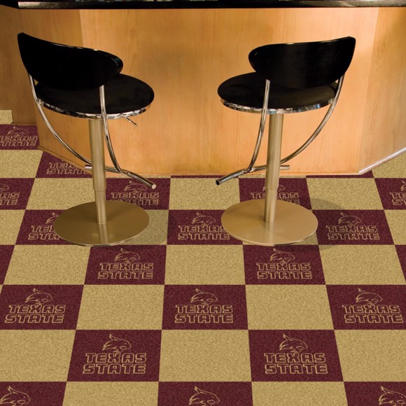 Picture of Texas State Team Carpet Tiles