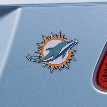 Picture of Miami Dolphins Emblem - Chrome 