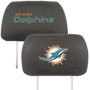 Picture of Miami Dolphins Headrest Cover 