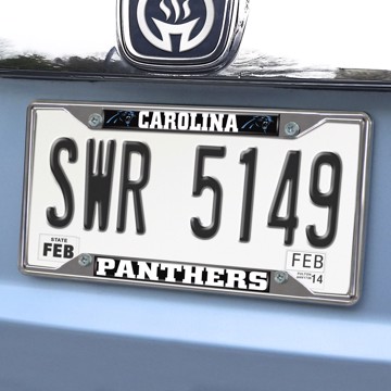 Picture of Carolina Panthers License Plate Frame 
