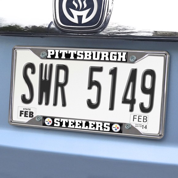 Picture of Pittsburgh Steelers License Plate Frame 