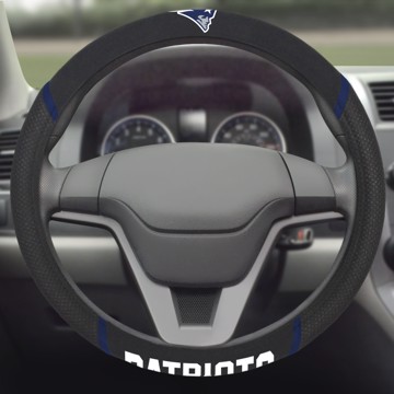 Picture of New England Patriots Steering Wheel Cover 