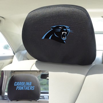 Picture of Carolina Panthers Headrest Cover