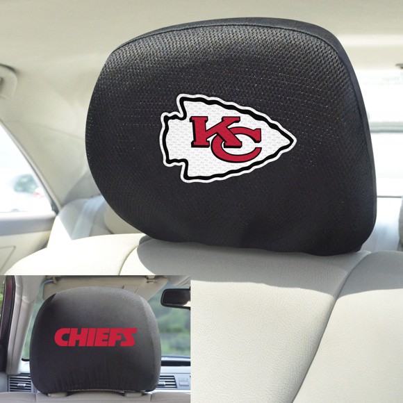 Picture of Kansas City Chiefs Headrest Cover