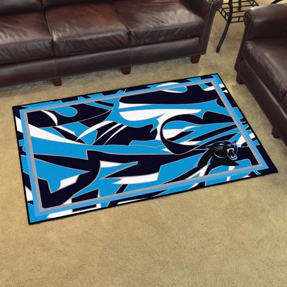 Carolina Panthers Area Rugs Fluffy Floor Mat Living Room Bedroom Non-Ship Carpet 