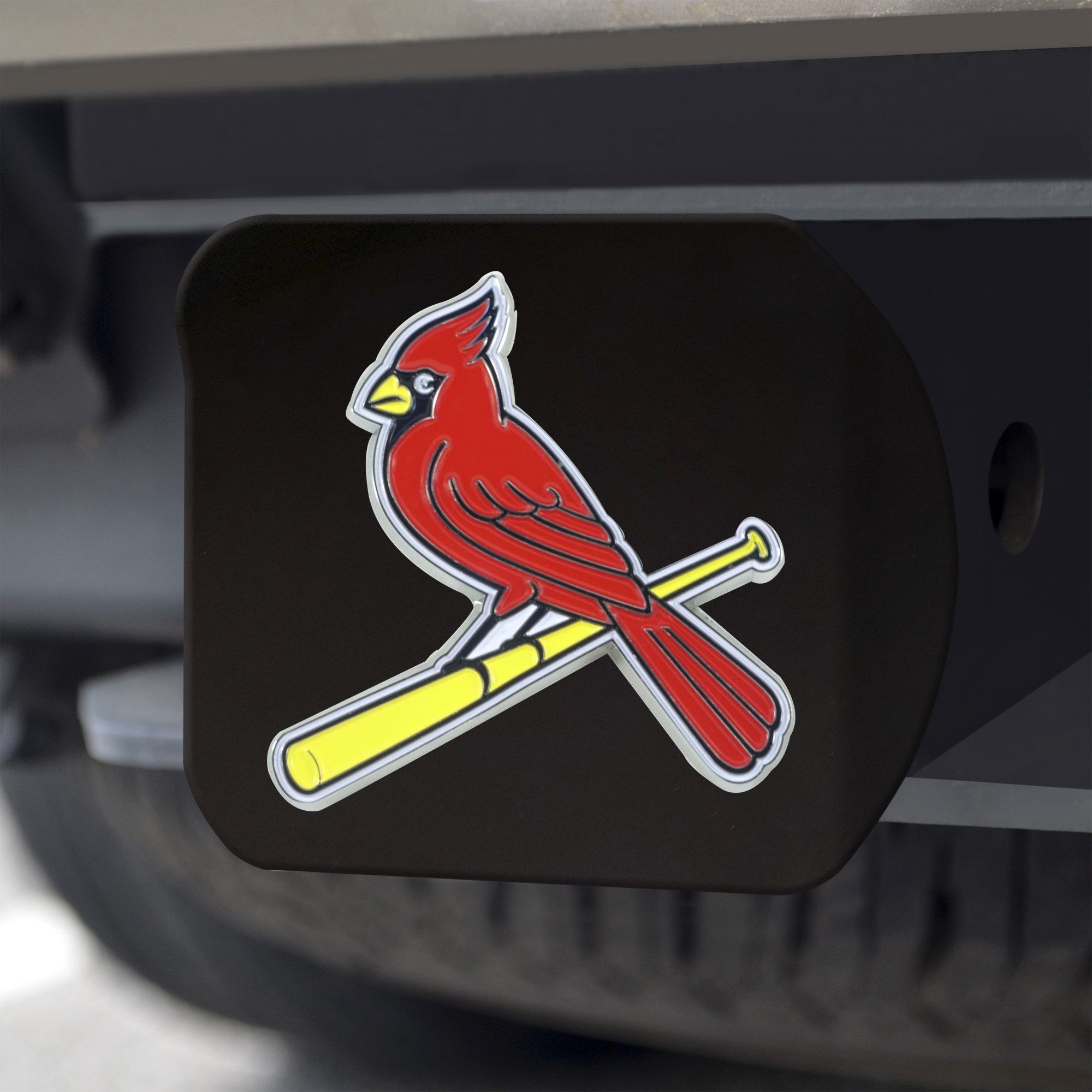 St. Louis Cardinals ~ (1) Official MLB Universal Truck Square Hitch Cover ~  New!