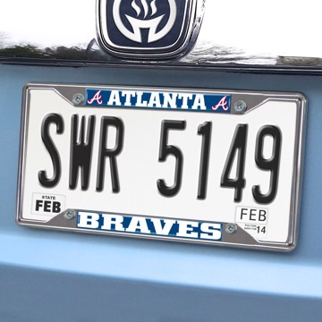 Picture of MLB - Atlanta Braves License Plate Frame