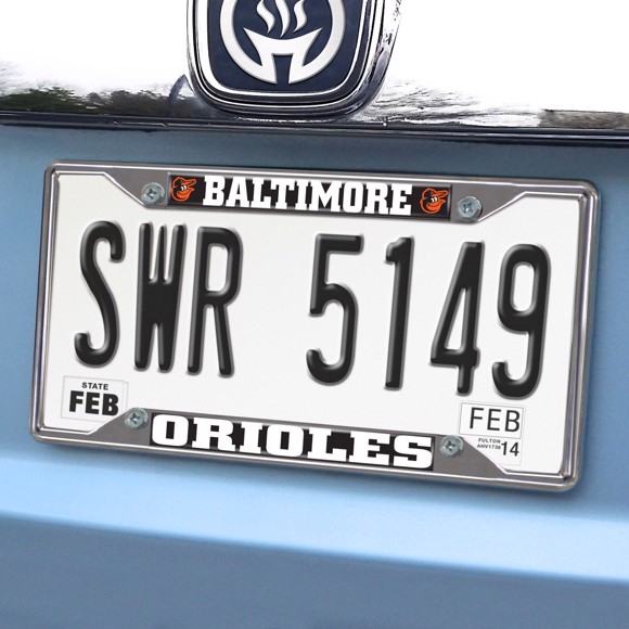 Picture of Baltimore Orioles License Plate Frame