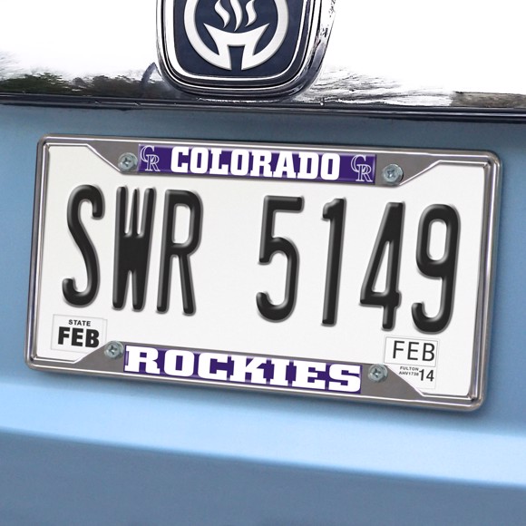 Picture of Colorado Rockies License Plate Frame