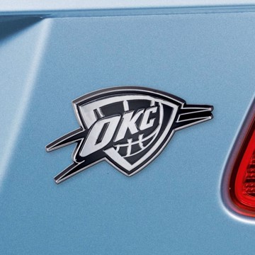 Picture of NBA - Oklahoma City Thunder Emblem - Chrome