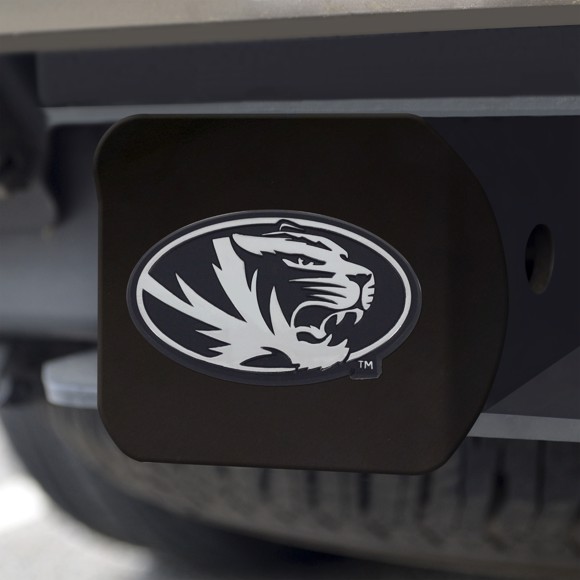 Picture of Missouri Tigers Hitch Cover - Black