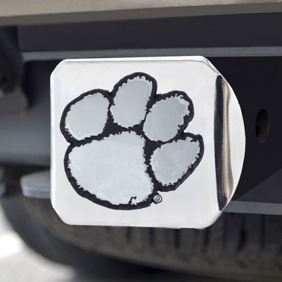 Picture of Clemson Tigers Hitch Cover - Chrome