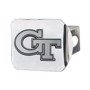 Picture of Georgia Tech Yellow Jackets Hitch Cover - Chrome