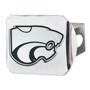 Picture of Kansas State Wildcats Hitch Cover - Chrome