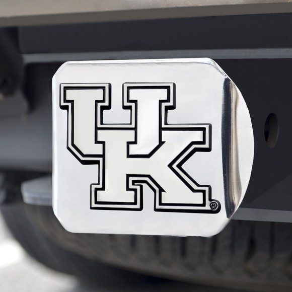 Picture of Kentucky Wildcats Hitch Cover - Chrome