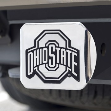 Picture of Ohio State Buckeyes Hitch Cover - Chrome