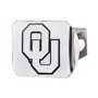 Picture of Oklahoma Sooners Hitch Cover - Chrome