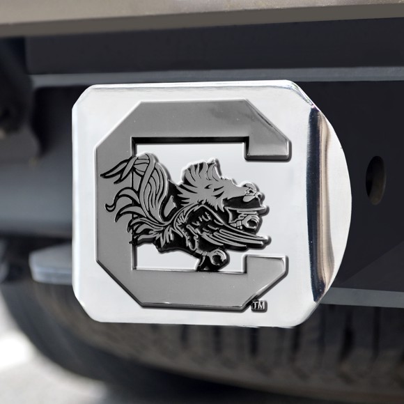 Picture of South Carolina Gamecocks Hitch Cover - Chrome