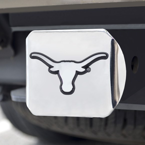 Picture of Texas Longhorns Hitch Cover - Chrome