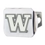 Picture of Washington Huskies Hitch Cover - Chrome
