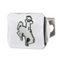 Picture of Wyoming Cowboys Hitch Cover - Chrome