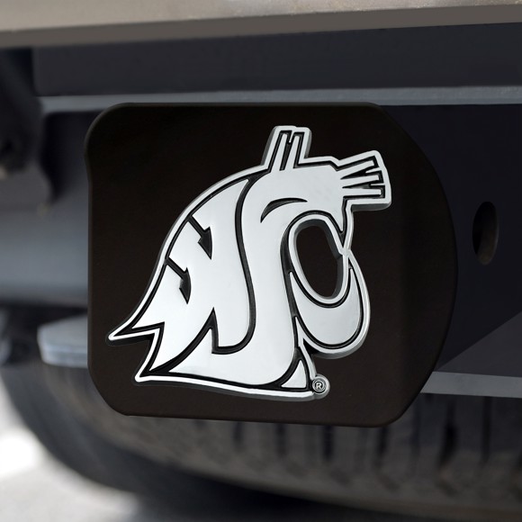 Picture of Washington State Cougars Hitch Cover - Black