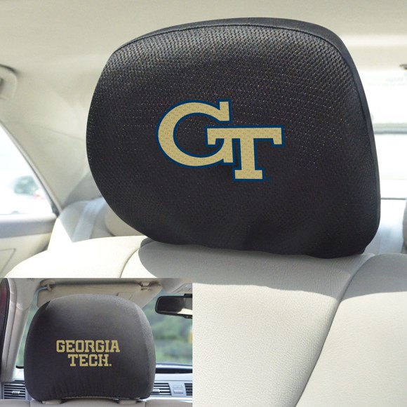 Picture of Georgia Tech Yellow Jackets Head Rest Cover