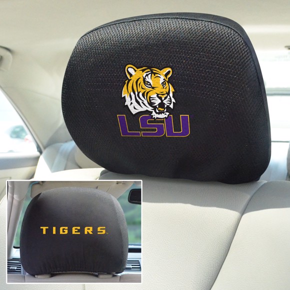 Picture of LSU Tigers Head Rest Cover