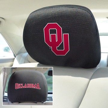 Picture of Oklahoma Headrest Cover Set