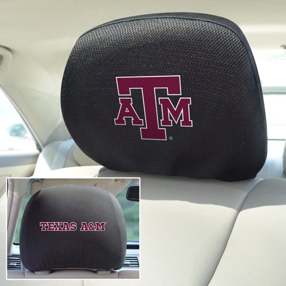 Picture of Texas A&M Aggies Head Rest Cover