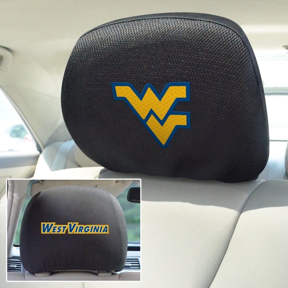 Picture of West Virginia Mountaineers Head Rest Cover