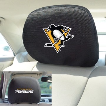 Picture of Pittsburgh Penguins Headrest Cover Set