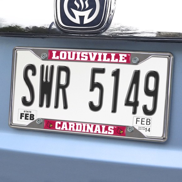 Picture of Louisville Cardinals License Plate Frame