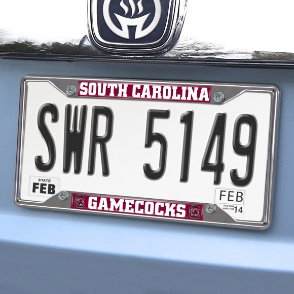 Picture of South Carolina Gamecocks License Plate Frame