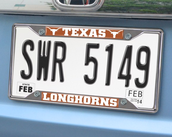 Picture of Texas Longhorns License Plate Frame