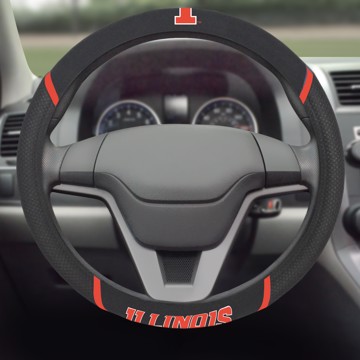 Picture of Illinois Steering Wheel Cover